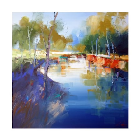 Craig Trewin Penny 'Morning At Cobram' Canvas Art,35x35